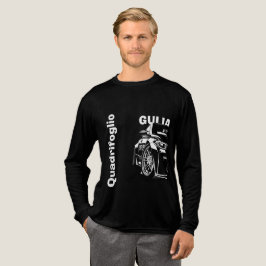Alfa Romeo Giulia Quadrifoglio Linje Konst Långärm T Shirt