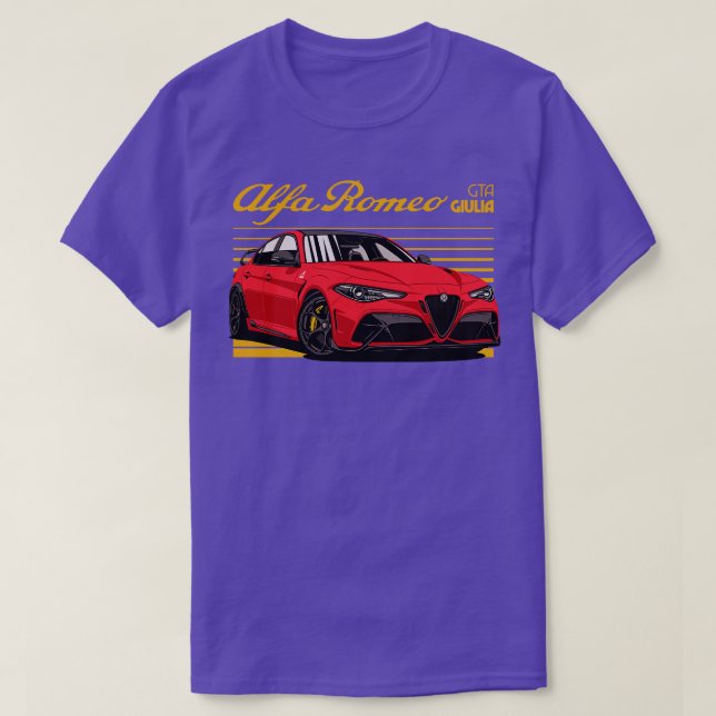ALFA ROMEO GIULIA T SHIRT (Design framsida)