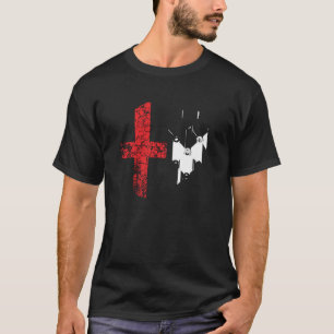 Alfa Romeo Grunge Logotyp T-Shirt