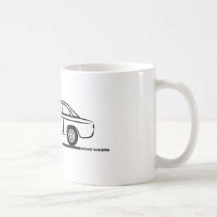 Alfa Romeo GTA GTV T-Shirt Kaffemugg