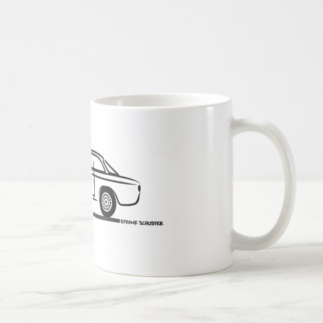 Alfa Romeo GTA GTV T-Shirt Kaffemugg (Höger)