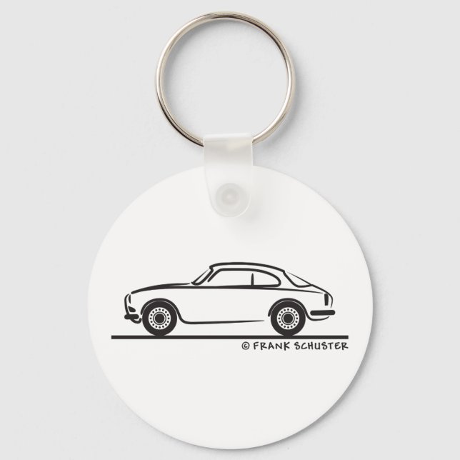 Alfa Romeo Guilietta Sprint Coupe Nyckelring (Framsida)