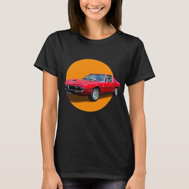 Alfa Romeo Montreal T Shirt (Framsida)