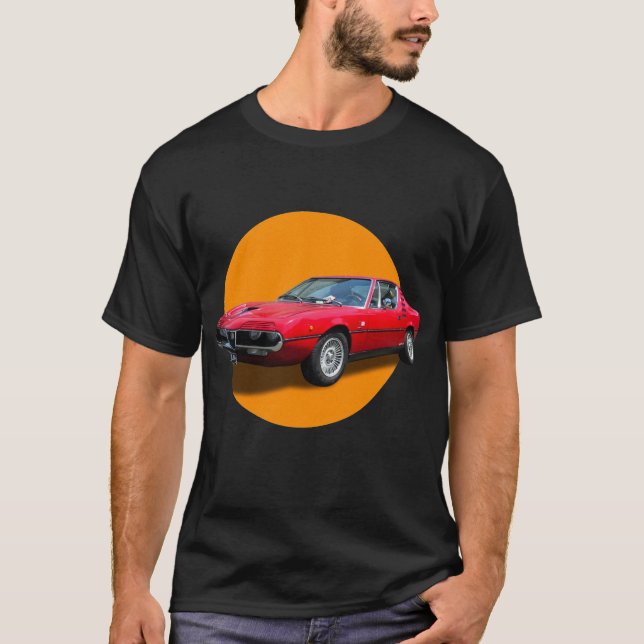 Alfa Romeo Montreal T Shirt (Framsida)