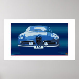 Alfa Romeo-utskrift Poster