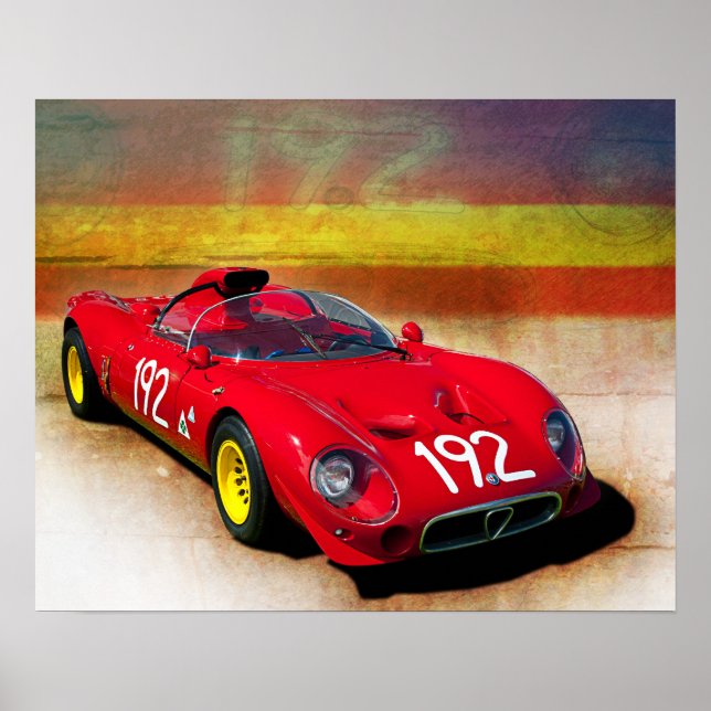 Alfa Romoeo Periscopica Poster (Framsidan)