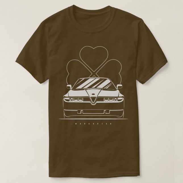 Alfa SZ Zagato T Shirt (Design framsida)