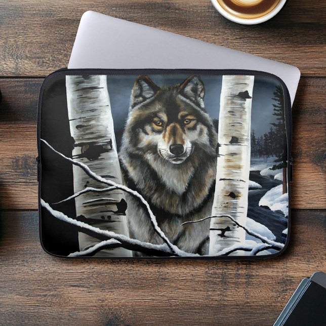 Alfa Timber Varg Poplar Träd Laptop Fodral (Skapare uppladdad)