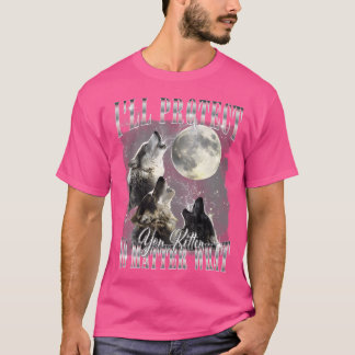 Alfa Varg I skyddar dig Kitten Funny T Shirt