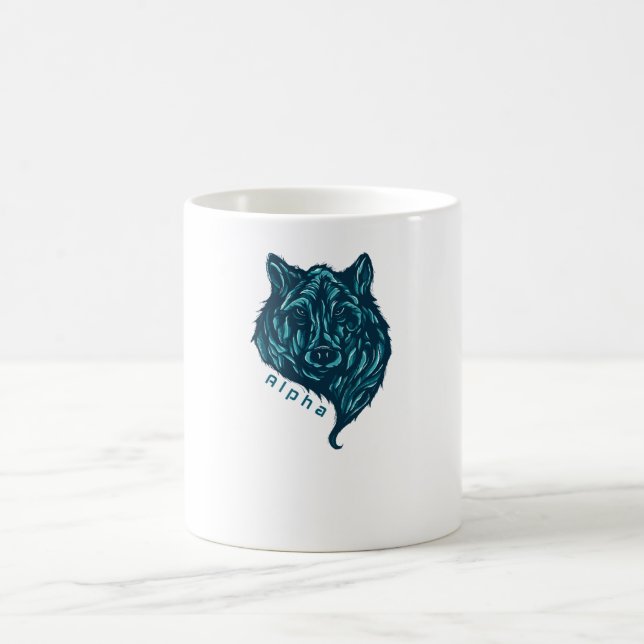 Alfa-varg Kaffemugg (Center)