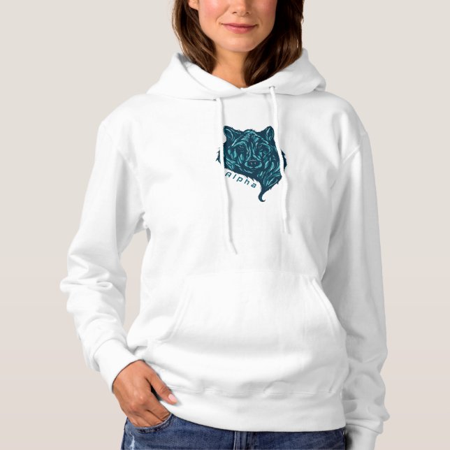 Alfa-varg T Shirt (Framsida)