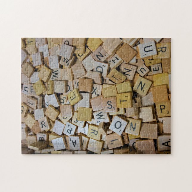 Alfabel Scramble - 11x14 - 252 pcs. Pussel (Horisontell)