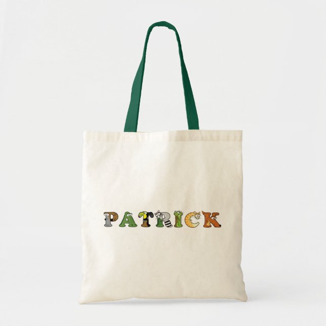 Alfabestips, Personlig Namn Tygkasse (Framsidan)