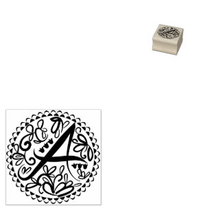 Alfabet A Stämpel