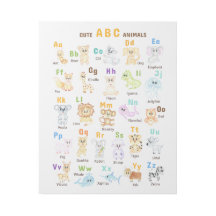 Alfabet Animal ABC Cute animals