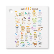 Alfabet Animal ABC Cute animals