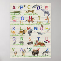 Alfabet Animals