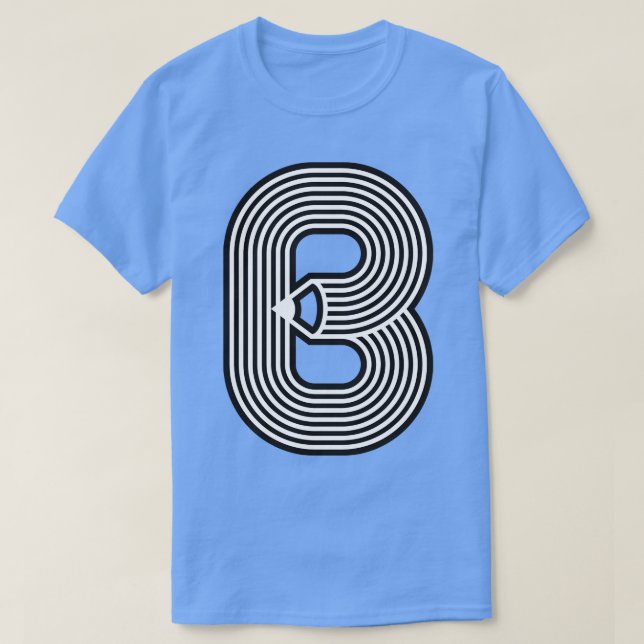 Alfabet B 3 T Shirt (Design framsida)