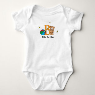 Alfabet B-garanti för pojkar - anpassa med ditt na Tee Shirt
