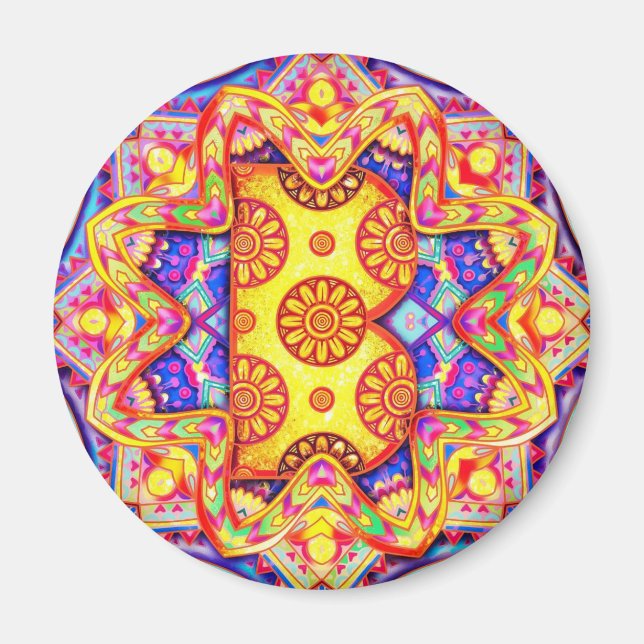 Alfabet B Magnet (Framsidan)