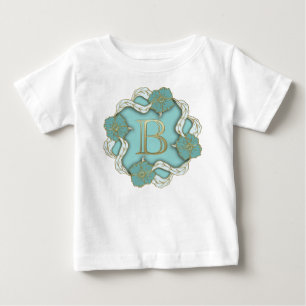 Alfabet Bokstav Initial T Shirt