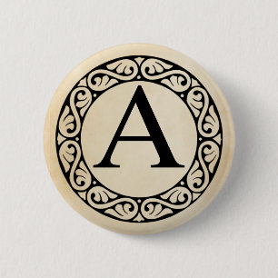 Alfabet Brev Alpha Knapp