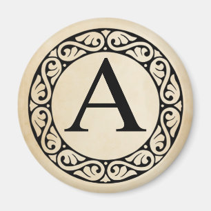 Alfabet Brev Alpha Magnet