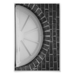 Alfabet Brev Fotografi D8 Black and White 4x6