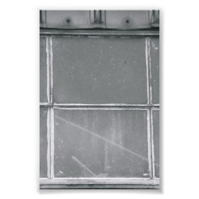 Alfabet Brev Fotografi H1 Black and White 4x6 (Framsidan)