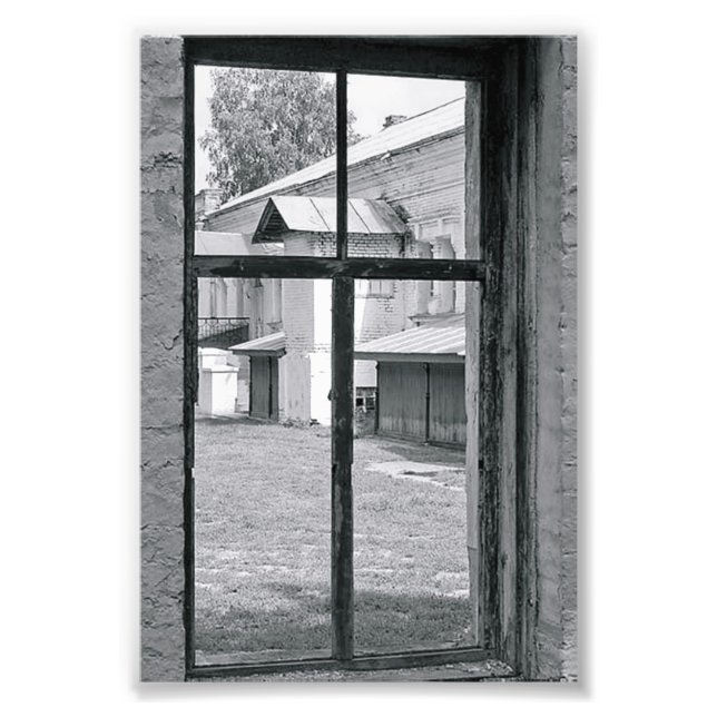 Alfabet Brev Fotografi T7 Black and White 4x6 (Framsidan)