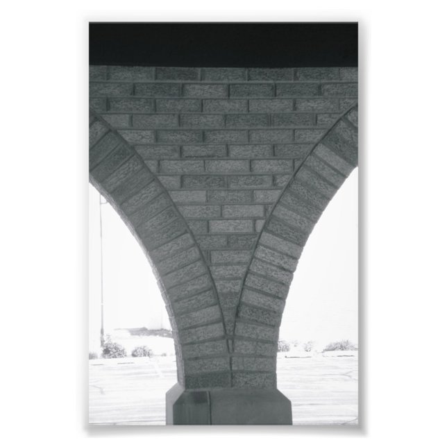 Alfabet Brev Fotografi V1 Black and White 4x6 (Framsidan)