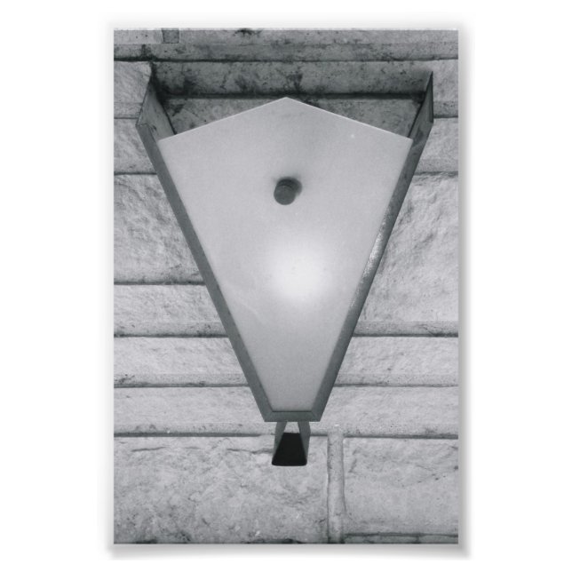 Alfabet Brev Fotografi V2 svart och vit 4 x 6 (Framsidan)