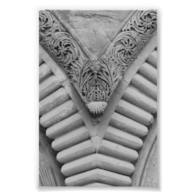 Alfabet Brev Fotografi V5 Black and White 4x6 (Framsidan)