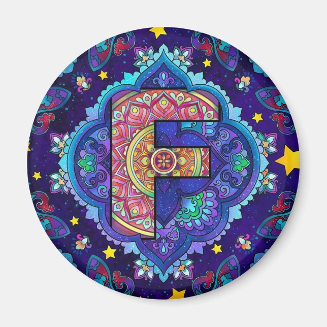 Alfabet F Magnet (Framsidan)