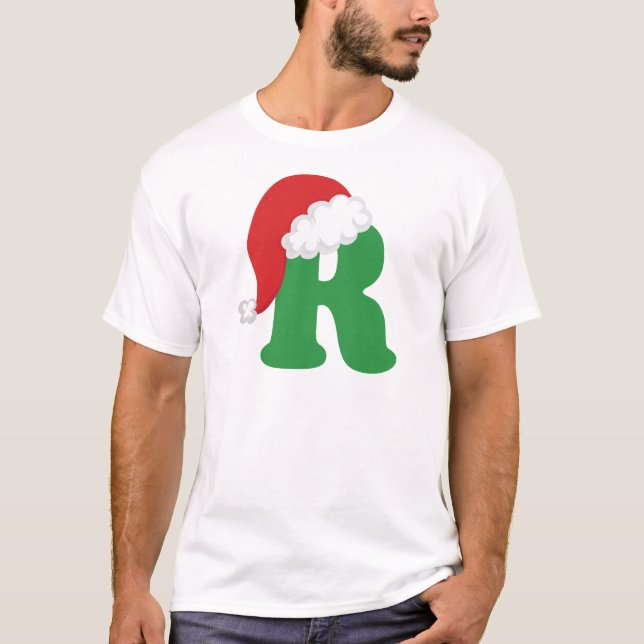 Alfabet för julbrev R T Shirt (Framsida)
