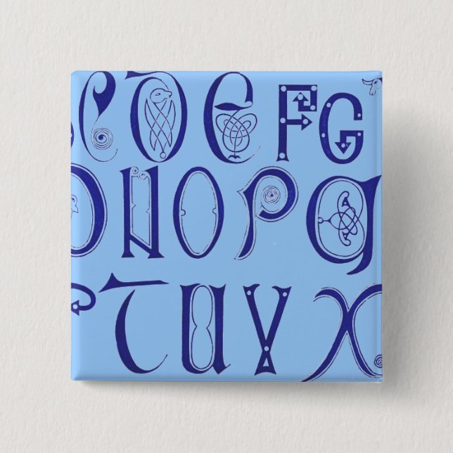 Alfabet-knapp Knapp (Framsida)