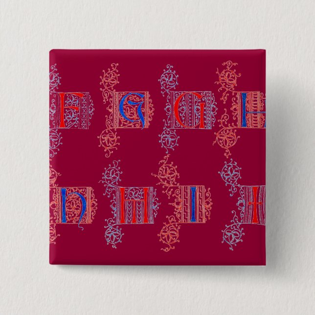 Alfabet-knapp Knapp (Framsida)