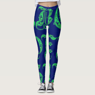 Alfabet Kvinnliga ben Leggings