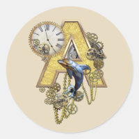 Alfabet-monogram huvudstad-brev A