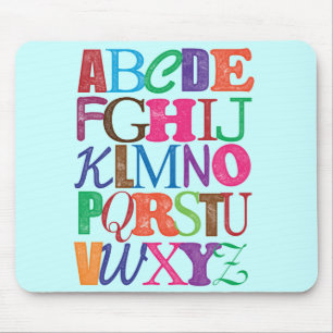 Alfabet Mousepad Musmatta