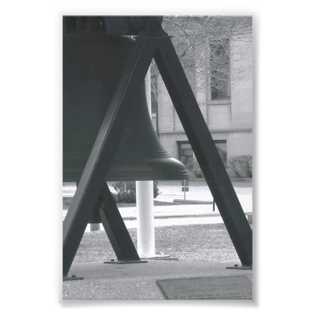 Alfabet Photo Brev A1 Black and White Fototryck (Framsidan)