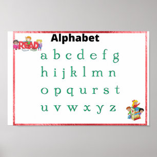 Alfabet poster