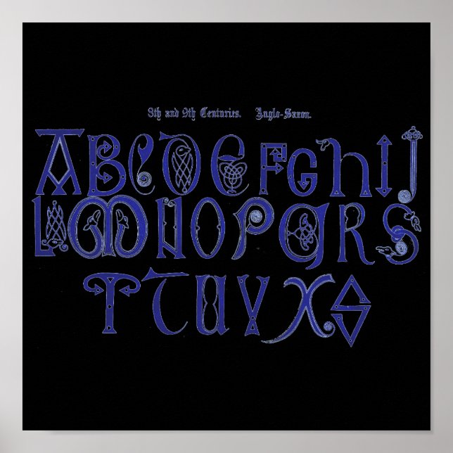 Alfabet Poster (Framsidan)