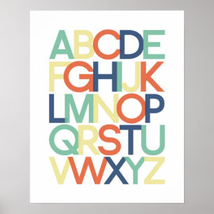 Alfabet Poster
