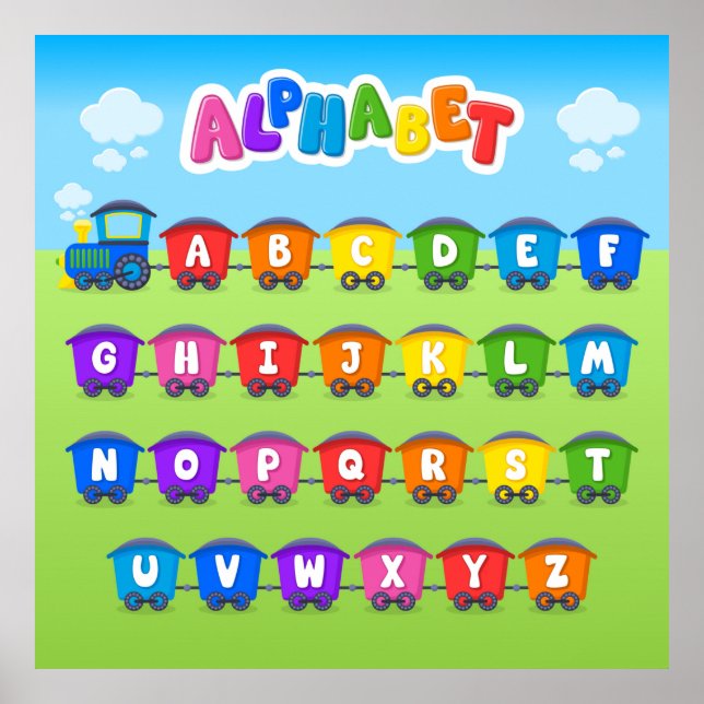 Alfabet poster (Framsidan)