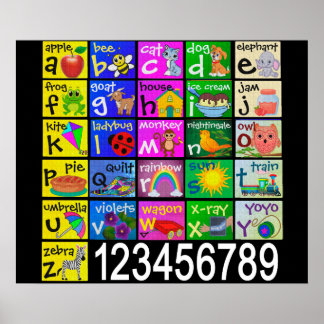 Alfabet Poster