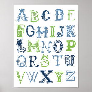 Alfabet Poster