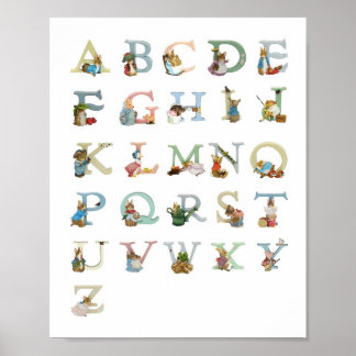 Alfabet Poster