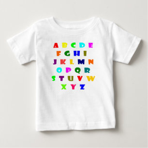 alfabet t shirt