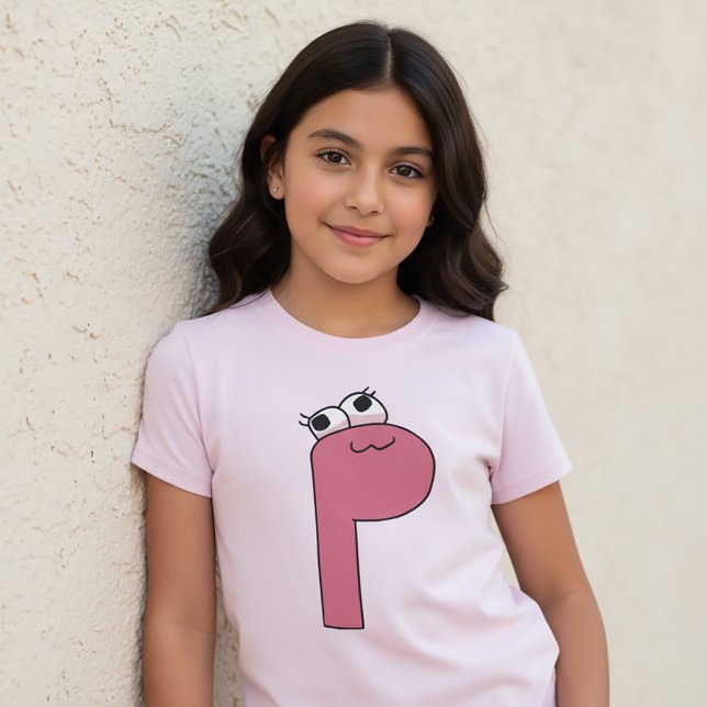 Alfabet T-Shirt Bokstav P (Skapare uppladdad)